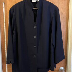 🐻Size 3X - Liz Claiborne - Black Suit Jacket